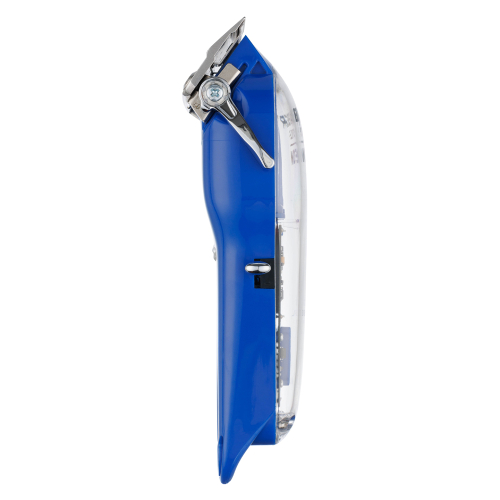 Машинка для стрижки  NEON BLUE, аккум\сет, 6000 об\мин, нож 45 мм, 0,8 - 2,0 мм, 6 нас DEWAL 03-081 Blue